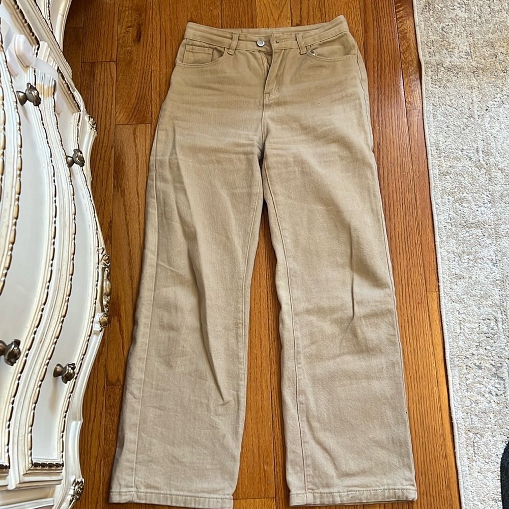 wide leg jeans high waist